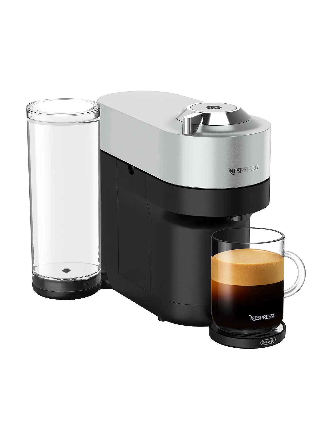 DELONGHI | Nespresso Kaffeemaschine VERTUO POPDELUXE ENV95.S Silber | 